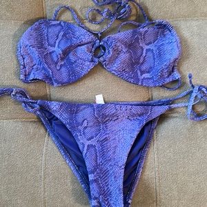 VS SNAKESKIN BIKINI